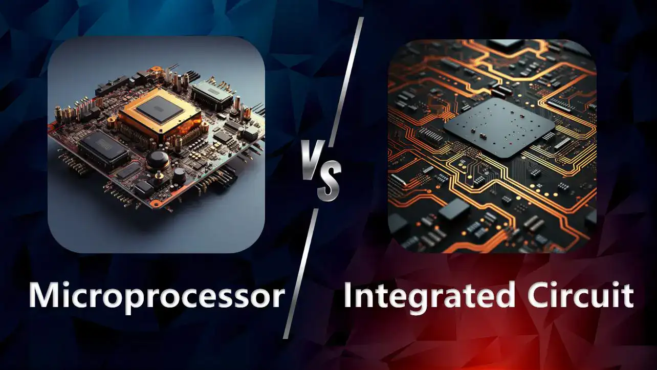 How Is a Microprocessor Different from an Integrated Circuit 